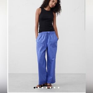 Banana Republic Factory -straight linen blend pull on pant